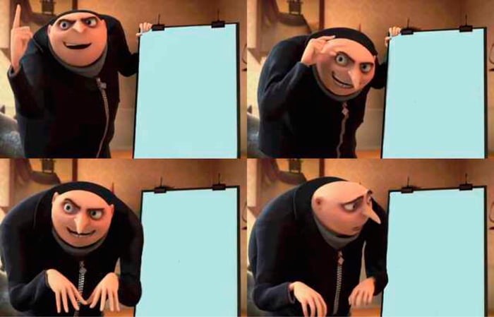 Gru's Plan meme about Boody
